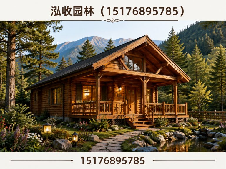 普洱防腐木凉亭展示图