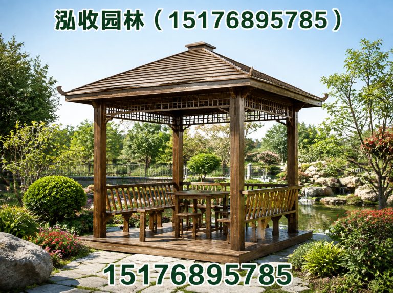 普洱塑木地板展示图